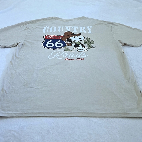Peanuts🥜 Snoopy🐕 "Route 66" Graphic Tee👕 - NWOT - Picture 13 of 13